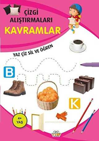 Kavramlar - Çizgi Alıştırmaları - 0-6 Yaş Yayınları