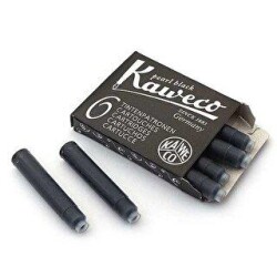 Kaweco Dolmakalem Kartuş 6Lı Siyah - Kaweco