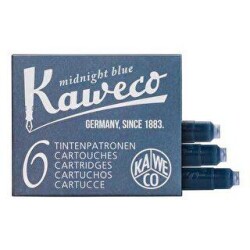 Kaweco Dolmakalem Kartuş Kartuş 6Lı Mavi-Siyah 10000258 - Kaweco