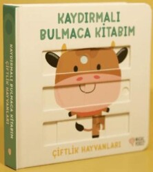 Kaydırmalı Bulmaca Kitabım - Çiftlik Hayvanlar - Masalperest