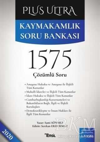 Temsil Kitap Kaymakamlık Soru Bankası 666 Çözümlü Soru Cilt 2 - Plus Ultra - Temsil Kitap