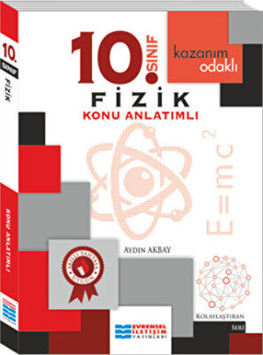 Evrensel İletişim Yayınları Kazanım Odaklı 10. Sınıf Fizik Konu Anlatımlı - 1