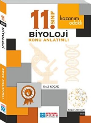 Evrensel İletişim Yayınları Kazanım Odaklı 11. Sınıf Biyoloji Konu Anlatımlı - 1