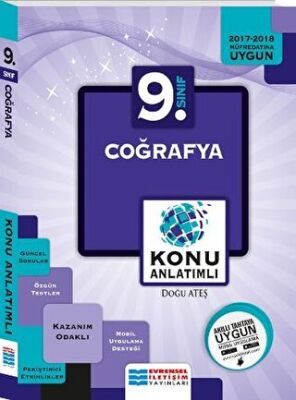 Evrensel İletişim Yayınları 9. Sınıf Coğrafya Konu Anlatımlı - 1