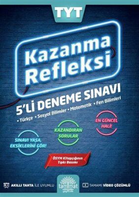 Kazanma Refleksi TYT 5`li Deneme Sınavı - 1