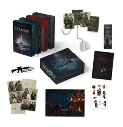 Kazazede 4 Kitap Yan Boyamalı Kutulu - Pukka Yayınları