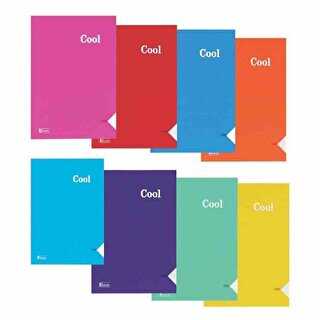 Keskin Color Cool Defter Çizgili 100 Yaprak Plastik Kapak A4