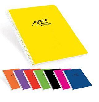 Keskin Color A4 120 Yp.Çizgili PP Kapak Free Defter - 1