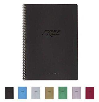Keskin Color A4 120 Yp.Kareli Plastik Kapak Free Platinum Defter - 1