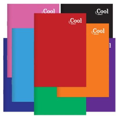 Cool A4 40 Yaprak Tel Dikişli Güzel Yazı Defteri Keskin Color - 1