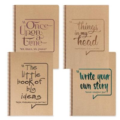 Keskin Color Funky A6 Kareli Defter 80 Yaprak - 1