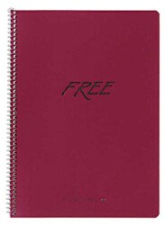 Keskin Color Free Platinum A4 60 Yaprak Kareli Defter - Keskin Color