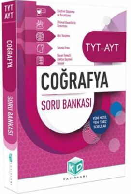 KD Yayınları 2021 TYT AYT Coğrafya Güncel Soru Bankası - 1
