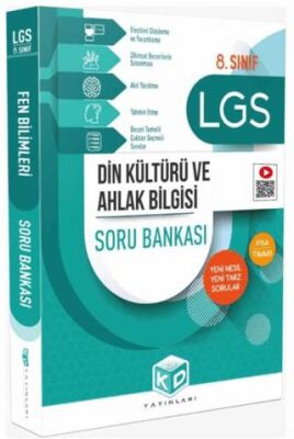 KD Yayınları LGS Din Kültürü Ve Ahlak Bilgisi Soru Bankası - 1