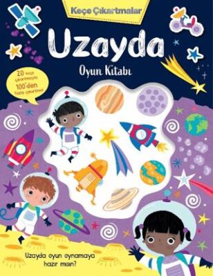 Keçe Çıkartmalar - Uzayda Oyun Kitabı - 1
