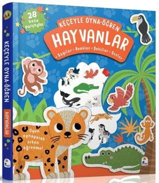 Keçeyle Oyna - Öğren Hayvanlar - 1