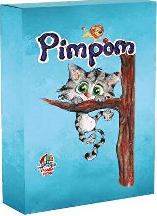 Kedi Pimpom`un Maceraları Serisi 4 Kitap - Yağmur Çocuk