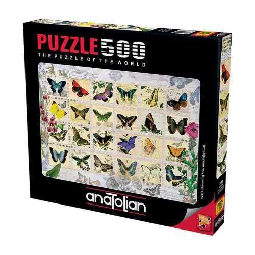 Anatolian Puzzle 500 Parça Kelebekler