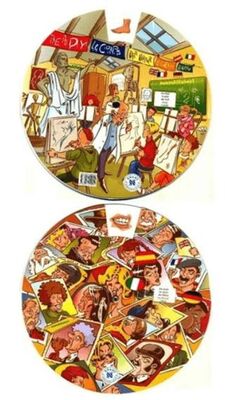Kelime Çarkı - İnsan Vücudu ve Yüzü İngilizce, İspanyolca, Almanca, Fransızca, İtalyanca kapağı