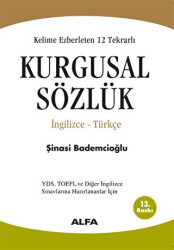 Kelime Ezberleten 12 Tekrarlı Kurgusal Sözlük İngilizce-Türkçe - Alfa Yayınları