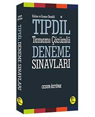 Pelikan Tıp Teknik Yayıncılık Kelime ve Gramer Destekli TIPDİL Tamamı Çözümlü Deneme Sınavları - Pelikan Tıp Teknik Yayıncılık