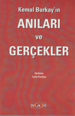 Kemal Burkay’ın Anıları ve Gerçekler kapağı