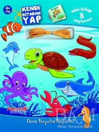 Kendi Kitabını Yap Deniz Hayatını Keşfedin! - 2