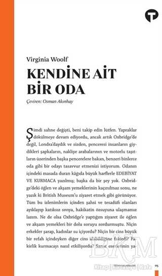 Kendine Ait Bir Oda - Turkuvaz Kitap