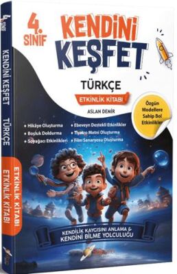 Kendini Keşfet 4. sınıf Türkçe Etkinlik Kitabı - 1