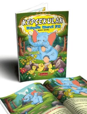 Kepçekulak Küçük Mavi Fil - 1