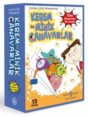 Kerem ile Minik Canavarlar - Tüm Maceralar Bir Arada 12 Kitap - 1