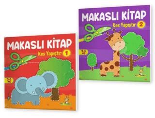 Kes Yapıştır - Makaslı Kitap Seti Makas Hediyeli - 1