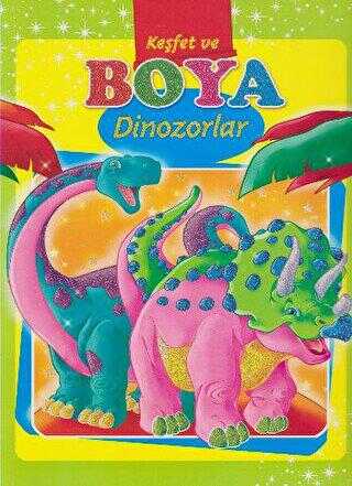 Keşfet ve Boya - Dinozorlar