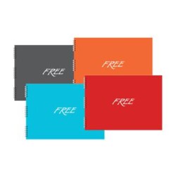 Keskin 17x25 25 Yaprak Free PP Kapak Resim Defter - Keskin Color