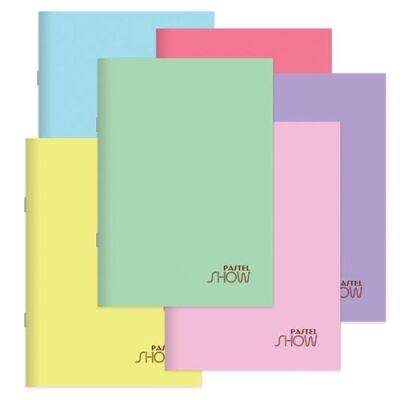 Keskin A4 60 Yaprak Kareli PP Kapak Dikişli Pastel Show Defter - 2