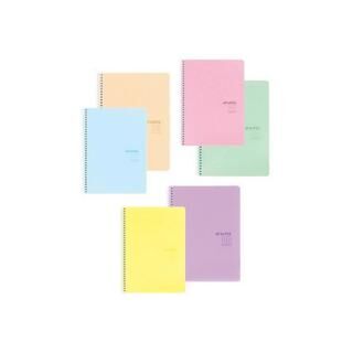 Keskin A5 72 Yaprak Çizgili PP Kapak Spiralli Pastel Show Defter - 1