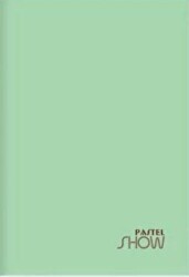 Keskin A5 80 Yaprak Kareli PP Kapak Dikişli Pastel Show Defter - Keskin Color