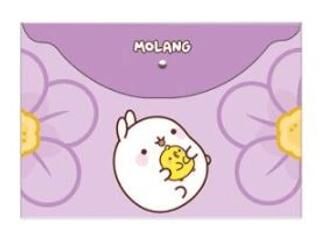 Keskin Color 120770 Molang A4 Çıtçıtlı Dosya Plastik - 1