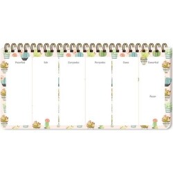 Keskin Color 13X27 Spiralli Planner - Cactus 2022 - 2