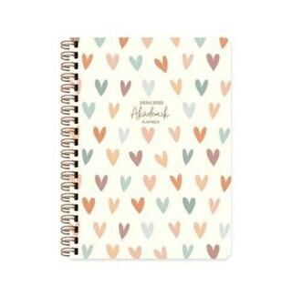 Keskin Color 16x23 Spiralli 2024-2025 Akademik Ajanda - Kalp - 1