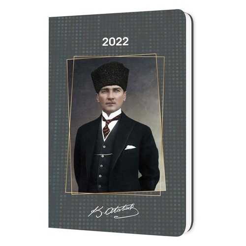 Keskin Color 17x24 Atatürk Haftalık Ajanda Büyük Kumandan 2022