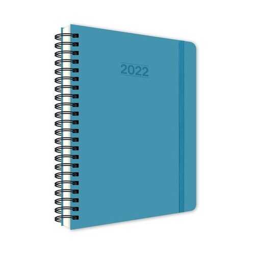 Keskin Color 17x24 Spiralli Pronot Günlük Ajanda Olympic Blue 2022