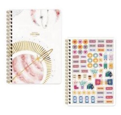 Keskin Color 2025-2026 17x24 Spiralli Akademik Ajanda - Parla - Keskin Color