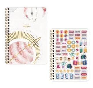 Keskin Color 2025-2026 17x24 Spiralli Akademik Ajanda - Parla - 1