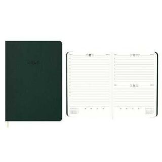 Keskin Color 2026 - 16x24 Günlük Termo Deri Ajanda - Yeşil - 1