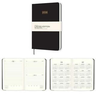 Keskin Color 2026 - 17x24 Ciltli Limited Edition Günlük Ajanda - Siyah - 1