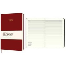 Keskin Color 2026 - 9x14 Pronote Günlük Ajanda - Bordo - Keskin Color