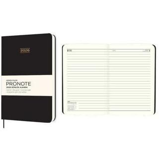 Keskin Color 2026 - 9x14 Pronote Günlük Ajanda - Siyah - 1
