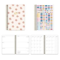 Keskin Color 2026 - A5 Spr.Sert Kp.Haftalık Ajanda - Acelya - Keskin Color