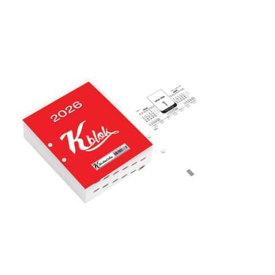 Keskin 2026-K-Blok Günlük Masa Takvimi - 1